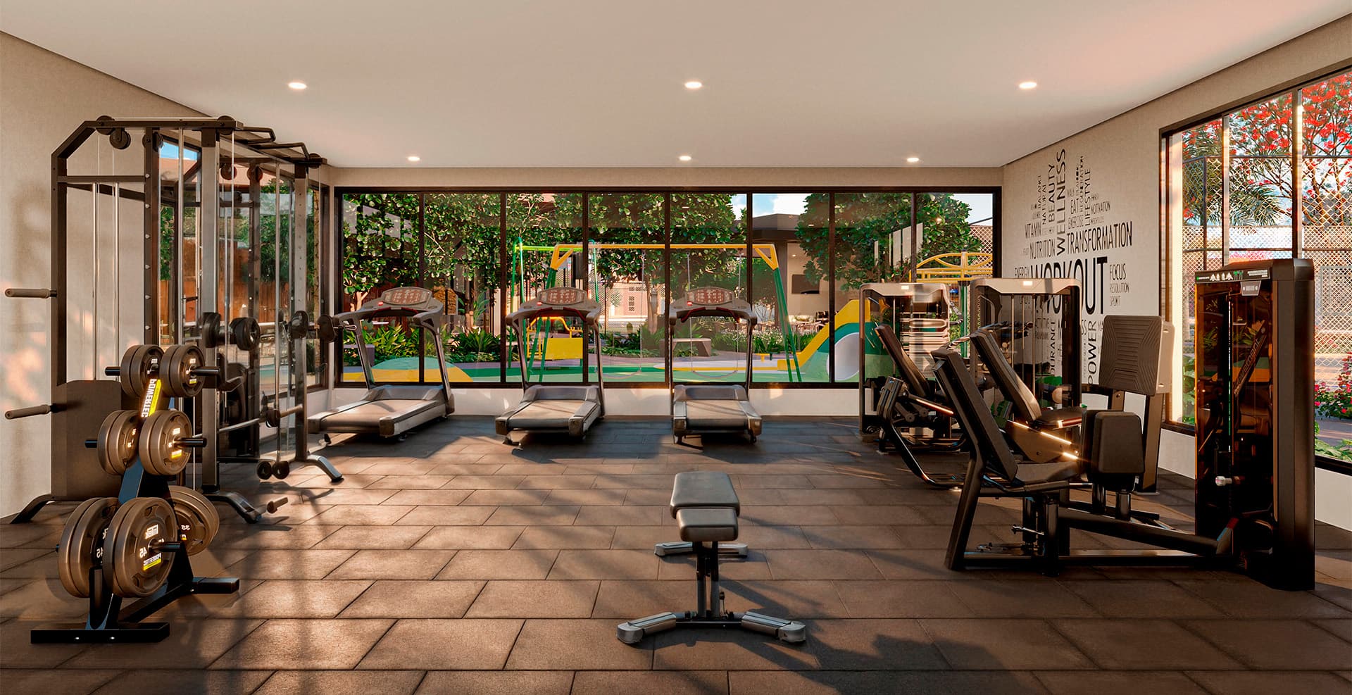 ElloVille Felicità visão externa das casas de alto padrão ElloVille Felicità visão externa das casas de alto padrão